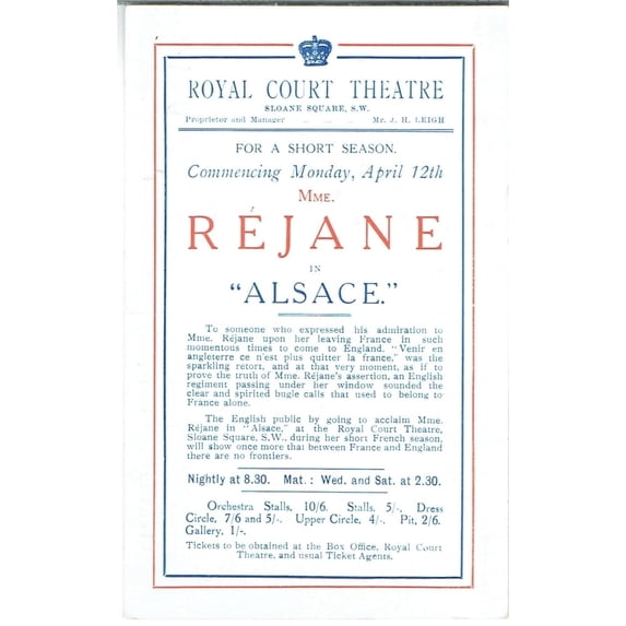 Alsace By Gaston Leroux And Lucien Camille Print By ® The Michael Diamond Collection Mary Evans Picture Library