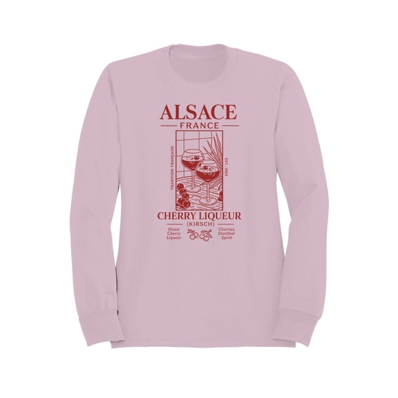 Alsace France Cherry Liqueur Kirsch Men's Sweatshirt