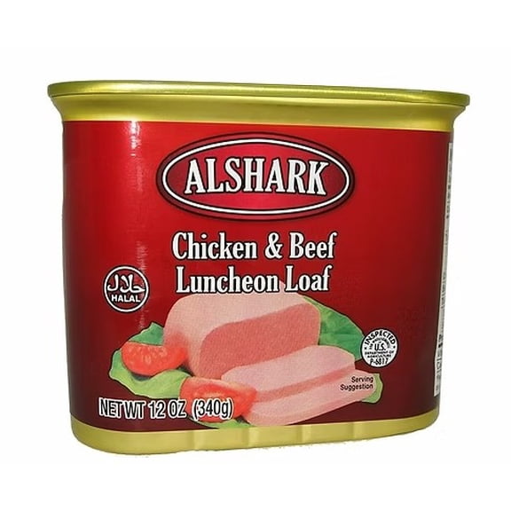 Alshark Chicken & Beef Luncheon Loaf 12oz