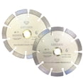 thumbnail image 1 of Alskar Diamond 6 inch Diamond Saw Blade Dry or Wet Cutting General Purpose Segmented for Concrete Stone Brick Masonry, 2 Pack, 1 of 5
