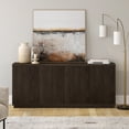 thumbnail image 1 of Evelyn&Zoe Modern/Contemporary 68" Wide Alder Brown Buffet Table, 1 of 6