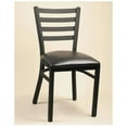 thumbnail image 1 of Alston Quality 3637 UP-BLK-Claret Diana Chair With Upholstered Seat Black Frame, 1 of 1