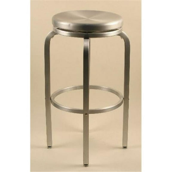 Alston Quality AC2600-30 Paula Aluminum Stool 30 in. H