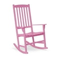 thumbnail image 1 of Alston Solid Wood Outdoor Rocking Chair, Pink, 1 of 3
