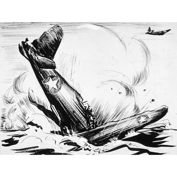 Alston War WWII Needed Gas Aeroplane Crash Advert Extra Large XL Wall Art Poster Print