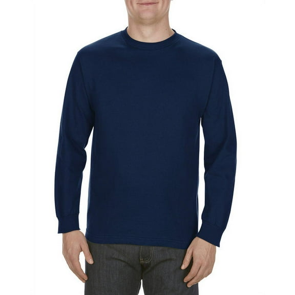Alstyle AL1304 Men's 6.0 oz. 100% Cotton Long-Sleeve T-Shirt
