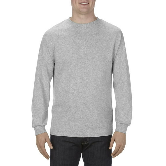 Alstyle AL1304 Men's 6.0 oz. 100% Cotton Long-Sleeve T-Shirt
