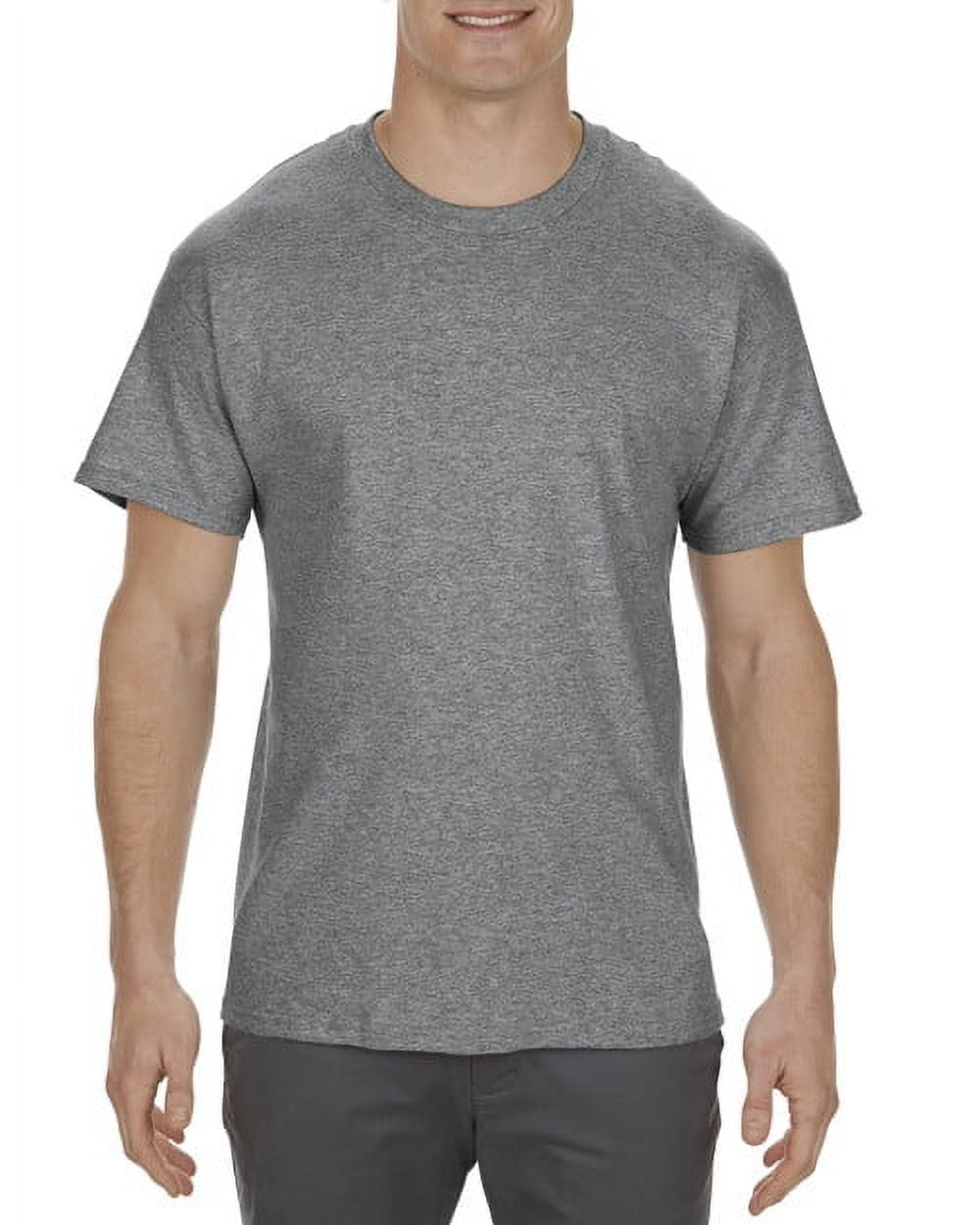 Alstyle AL1901 Adult 5.1 oz., 100% Cotton T-Shirt Graphite Heather