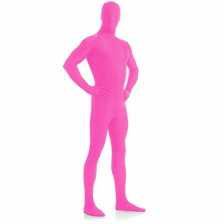 AltSkin Adult/Kids Full Body Stretch Fabric Zentai Suit Costume - Pink (XS)