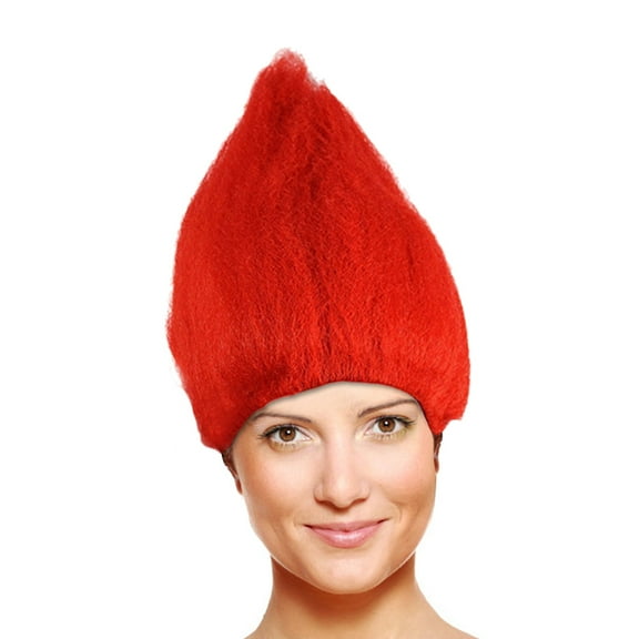 AltSkin Troll Costume Wig - Red