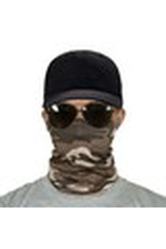 Tubo Unisex Multi-Use Gaiter Mask - UV Protecting Face Bandanna (Camouflage 2)
