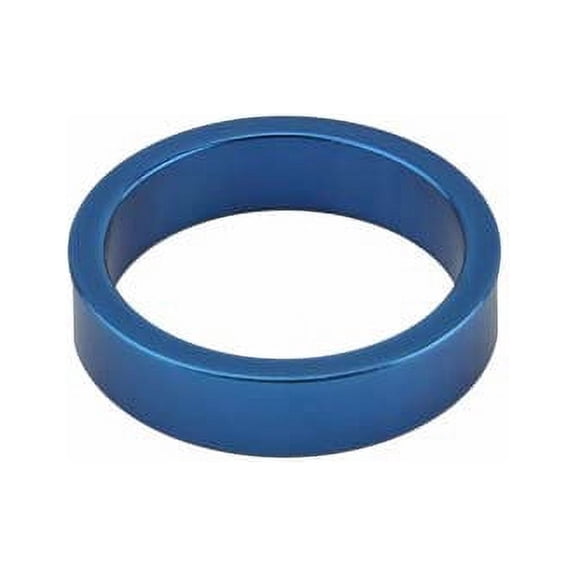 Alta 1 1/8" Bike Headset Spacer, 8mm, Multiple Colors (Blue)