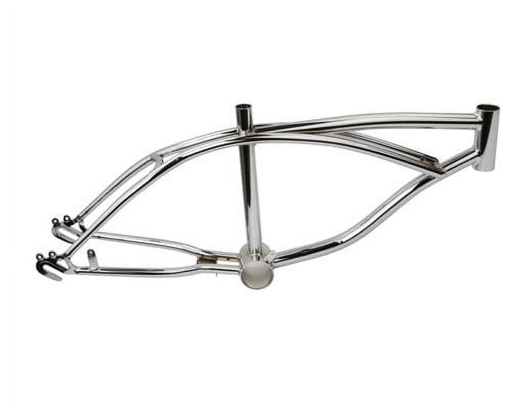 Alta 16" Steel Bicycle Lowrider Bike Frame, (Steel Bicycle Chrome ) - image 1 of 1