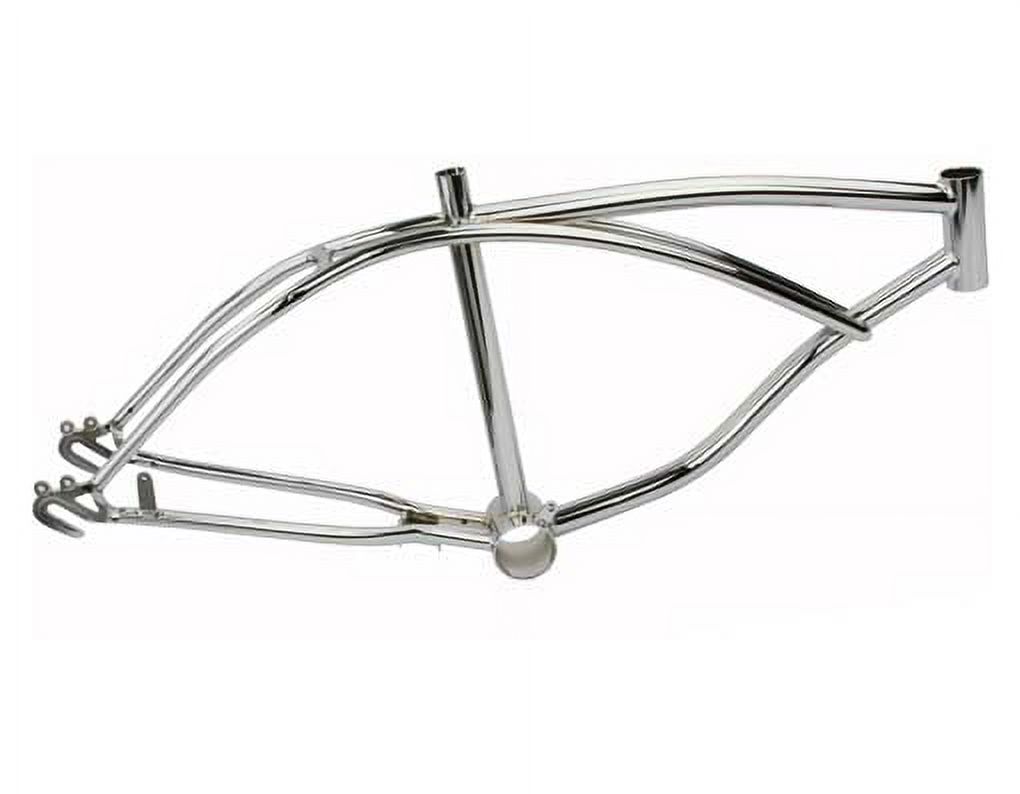 Alta 20 Bicycle Lowrider Bike Frame Regular Steel Bicycle Chrome Walmart