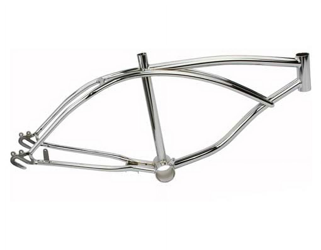 Alta 20" Bicycle Lowrider Bike Frame (Regular Steel Bicycle Chrome ) - image 1 of 1