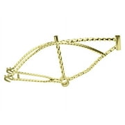 Alta 20 Bicycle Lowrider Bike Frame Twisted Gold