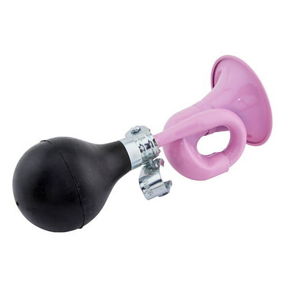 Alta 7 1/4" Bugle Bicycle Horn Multiple Colors (Pink)