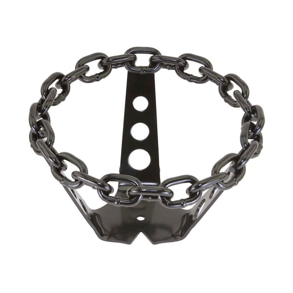 Alta 8" Chain Bicycle Steering Wheel, Multiple Colors. (Black)