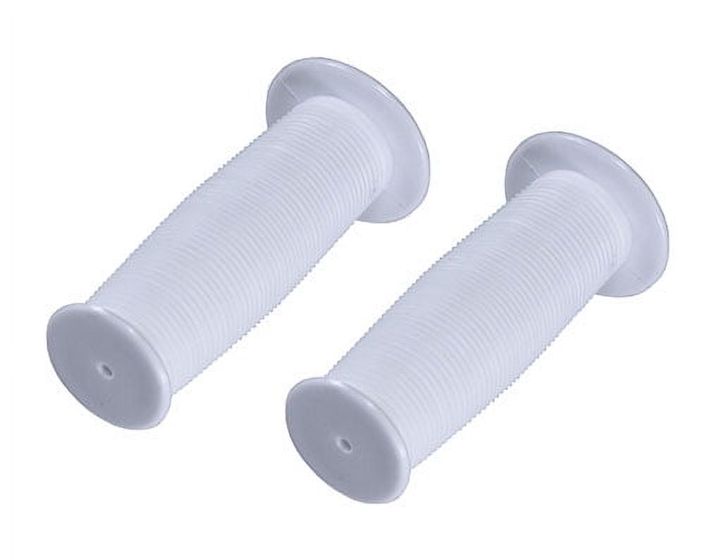 Alta 90mm Mushroom Bicycle Grips for 12"-16" Size Bicycles (White)