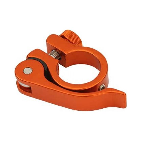 Alta Alloy Seat Post Clamp Outer Diameter 25.4mm Quick Release, Multiple Colors. (Orange)