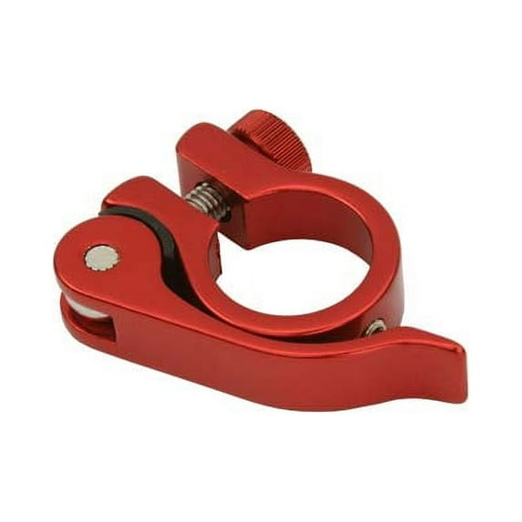 Alta Alloy Seat Post Clamp Outer Diameter 25.4mm Quick Release, Multiple Colors. (Red)