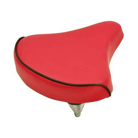 Alta Beach Cruiser Vinyl Bike Saddle, Multiple Colors. (Pink)