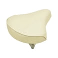 thumbnail image 1 of Alta Beach Cruiser Vinyl Bike Saddle, Multiple Colors. (White), 1 of 1
