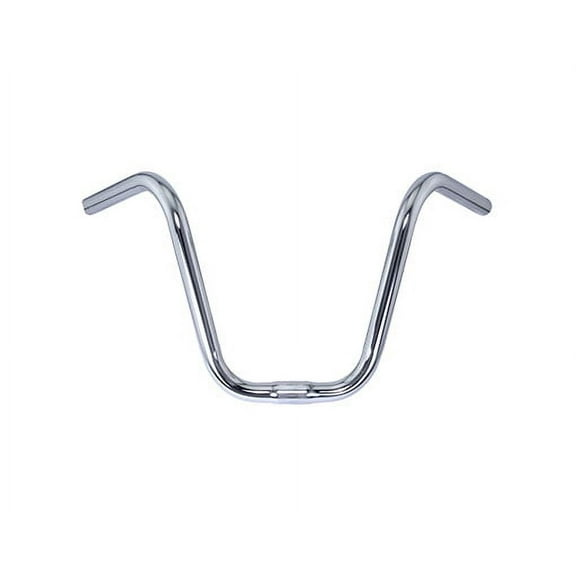 Alta Bicycle 9" V Ape-Hangers Lowrider Bike Handle Bars, 25.4mm (Chrome)