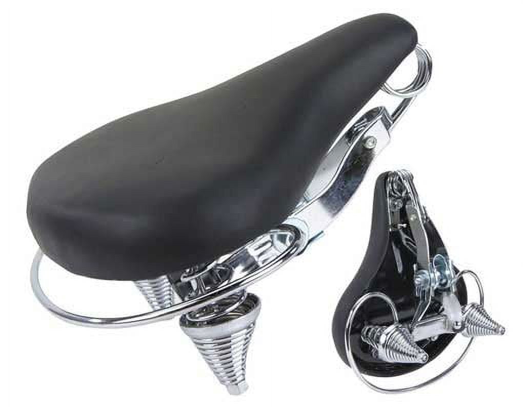 Sella Bici Extra Large Marrone 12x12 Pollici, Comfort Per Cruiser, Mountain Bike E Ibride, Lowrider - Foto 2