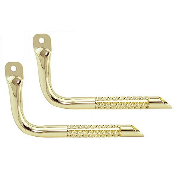 Alta Bicycle Lowrider Quadruple Twisted Muffler Tailpipe, Multiple Colors. (Gold)