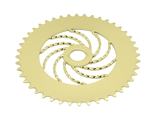 Lowrider Bike Alta Bicycle Lowrider Twisted Sprocket/Chain Ring (1