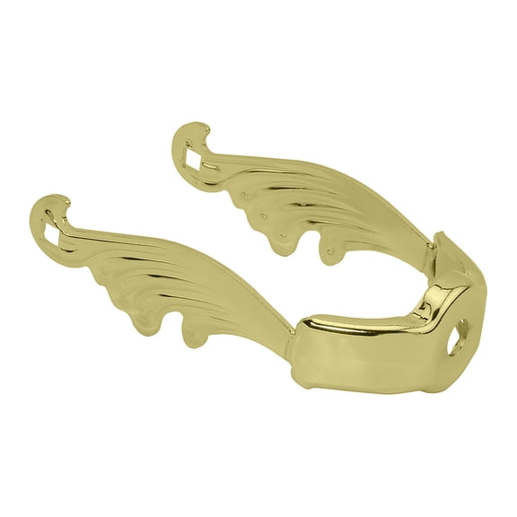 Alta Bicycle Spring Fork Wing Style Twisted Extended Crown Gold.
