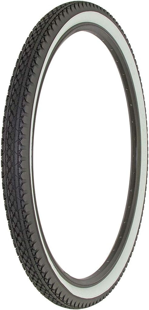 Alta Bicycle Tire Duro 29" x 2.125" Bike Tire White Wall Diamond Tread Style, Beach Cruiser Bikes