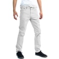thumbnail image 1 of Alta Designer Fashion Mens Slim Fit Skinny Denim Jeans - White - Size 40, 1 of 8