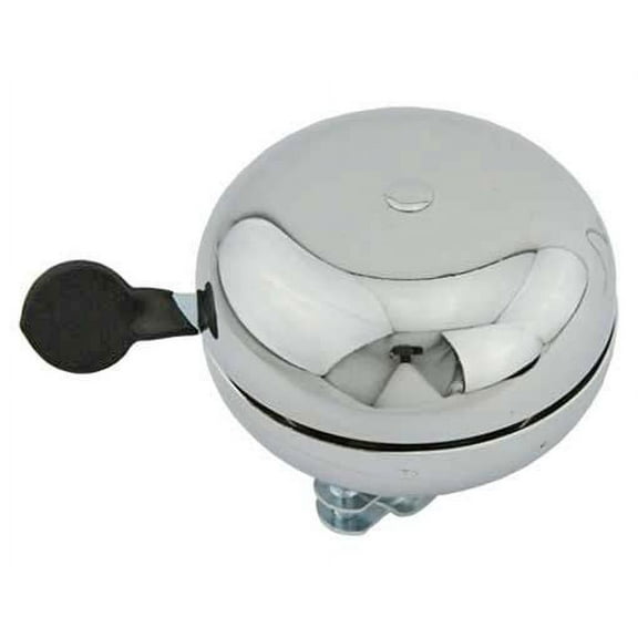 Alta Ding Dong 80mm Steel Bicycle Chrome Bicycle Bell