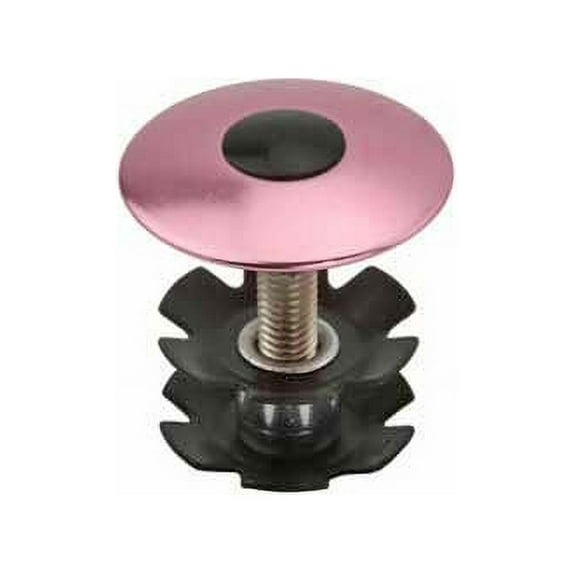 Alta Headset Alloy Bike Headset Tap 1 1/8" Caps, Multiple Colors (Pink)