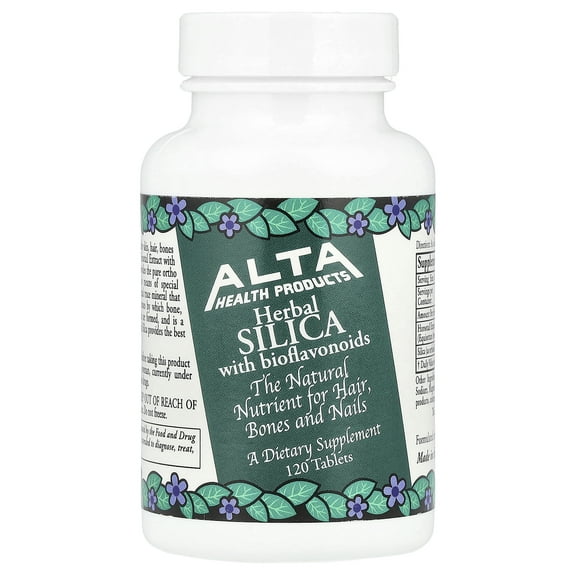 Alta Health Herbal Silica with Bioflavonoids, 120 Tablets