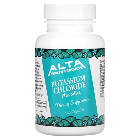 Alta Health Products Potassium Chloride Plus Silica 100 Caps