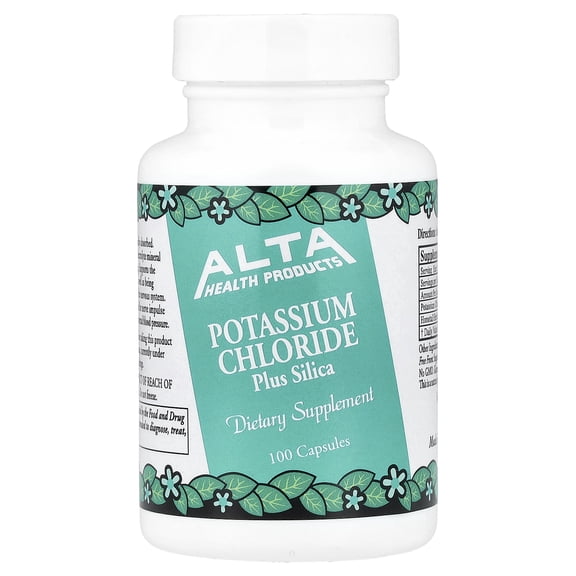 Alta Health Products Potassium Chloride Plus Silica 100 Caps