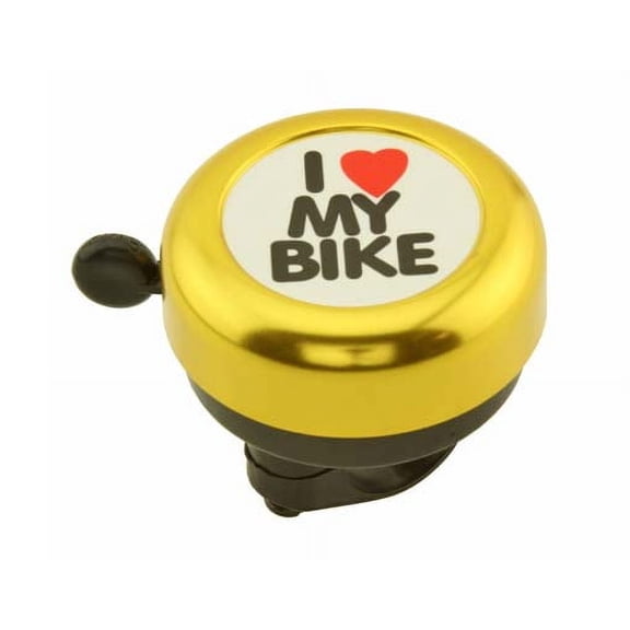 Alta I Love My Bicycle Bell (Gold)