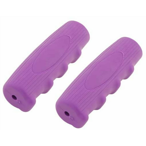 Alta Kraton Rubber Fat Bike Grips 0214, Multiple Colors (Purple)