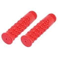 thumbnail image 1 of Alta Kraton Rubber Skull Bicycle Grips, 10 Colors. (Red), 1 of 1