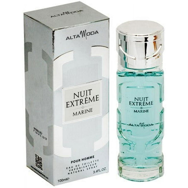 Alta Moda Nuit Extreme Marine Men's EDT Perfume with Velvet Pouch - 100ml  (3.4 oz) 