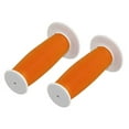 thumbnail image 1 of Alta Mushroom Two-Tone Bike Grips, Multiple Colors (White/Orange), 1 of 1
