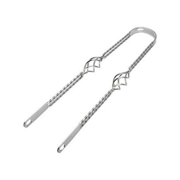 Alta Steel Bicycle Chrome Cage Twisted Lowrider Bicycle Fender Braces (26")