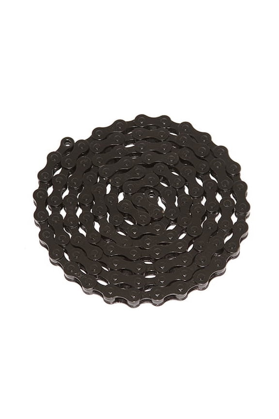 YBN Bicycle (S410) Chain (Single Speed, 1/2 x 1/8-Inch, 112L), (Black)