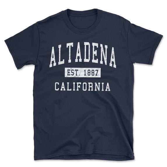 Altadena California Classic Established Men's Cotton T-Shirt