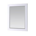 thumbnail image 1 of Altair 28" Rectangular Bathroom Wood Framed Wall Mirror in White, 1 of 9