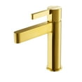 thumbnail image 1 of Altair-3 Single Hole Single-Handle Bathroom Faucet in Brushed Gold, 1 of 14