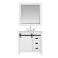 thumbnail image 1 of Altair 536036-Ca Kinsley 36" Free Standing Single Basin Vanity Set - White, 1 of 7